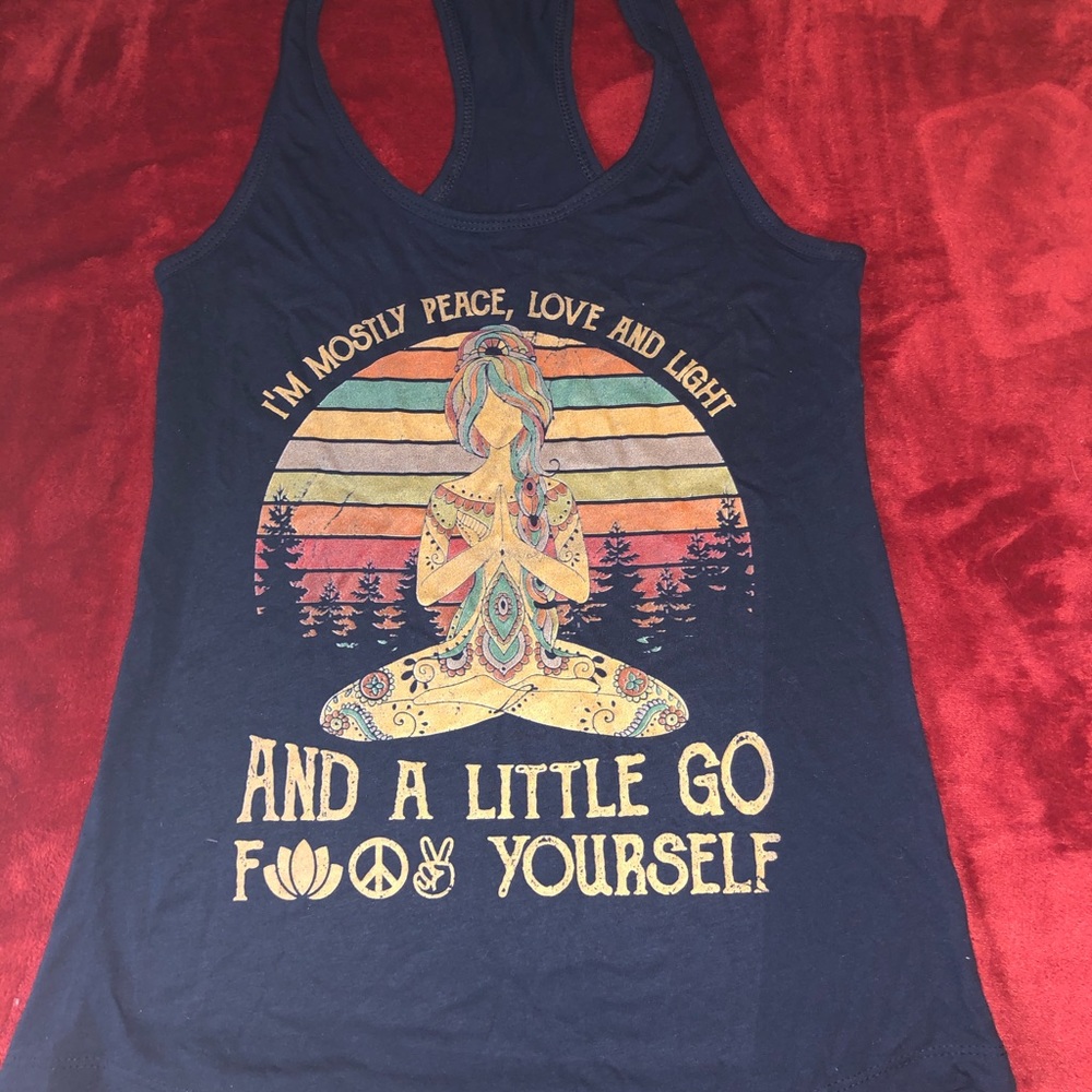 Inspirational tank top